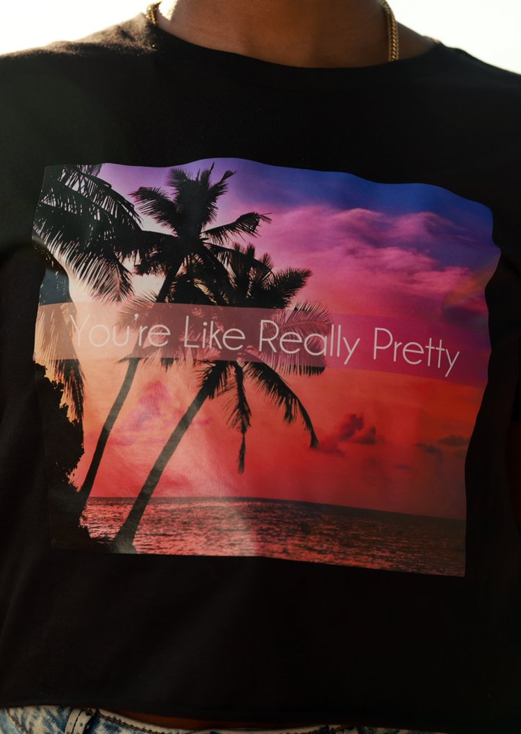 "You're Like Really Pretty" V-neck