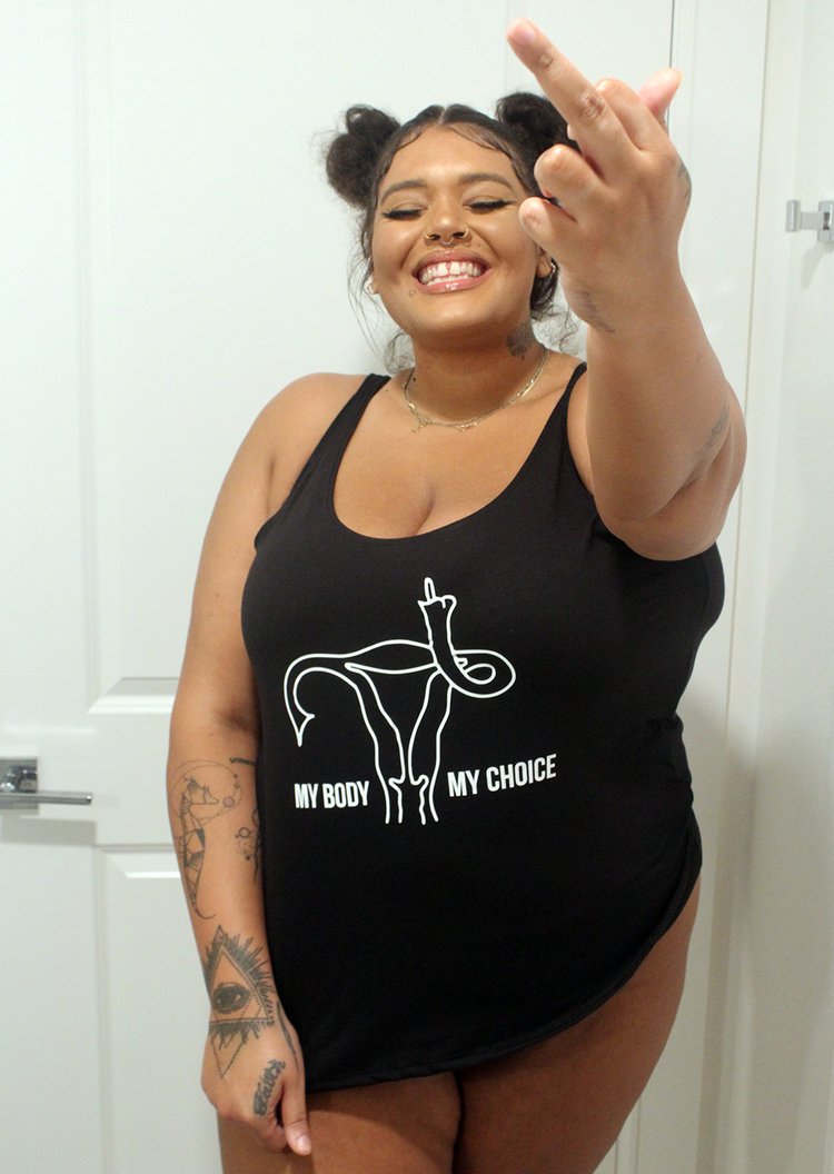 "My Body My Choice" Graphic Tee
