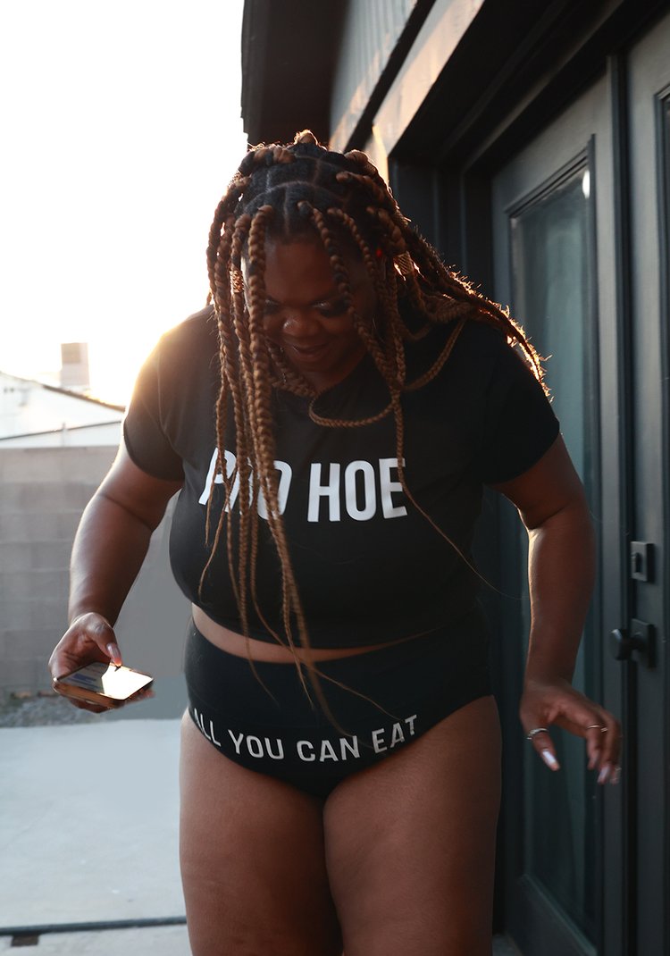 "Pro Hoe" Crop Top