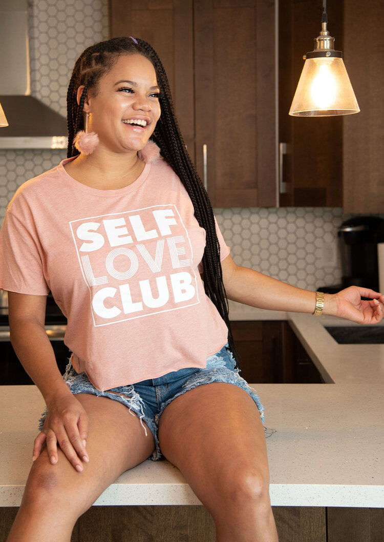"Self Love Club" Tees, Sweatshirts, Tanks, Crops And Tops