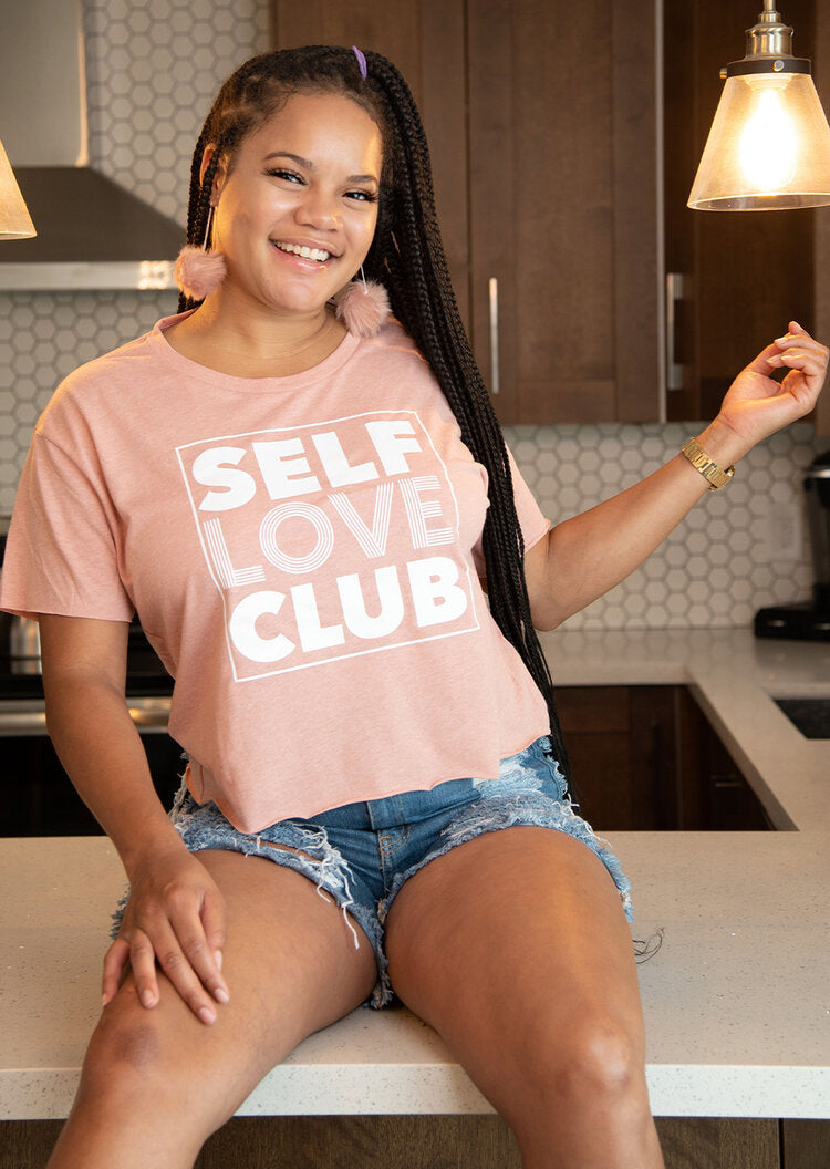 "Self Love Club" Tees, Sweatshirts, Tanks, Crops And Tops