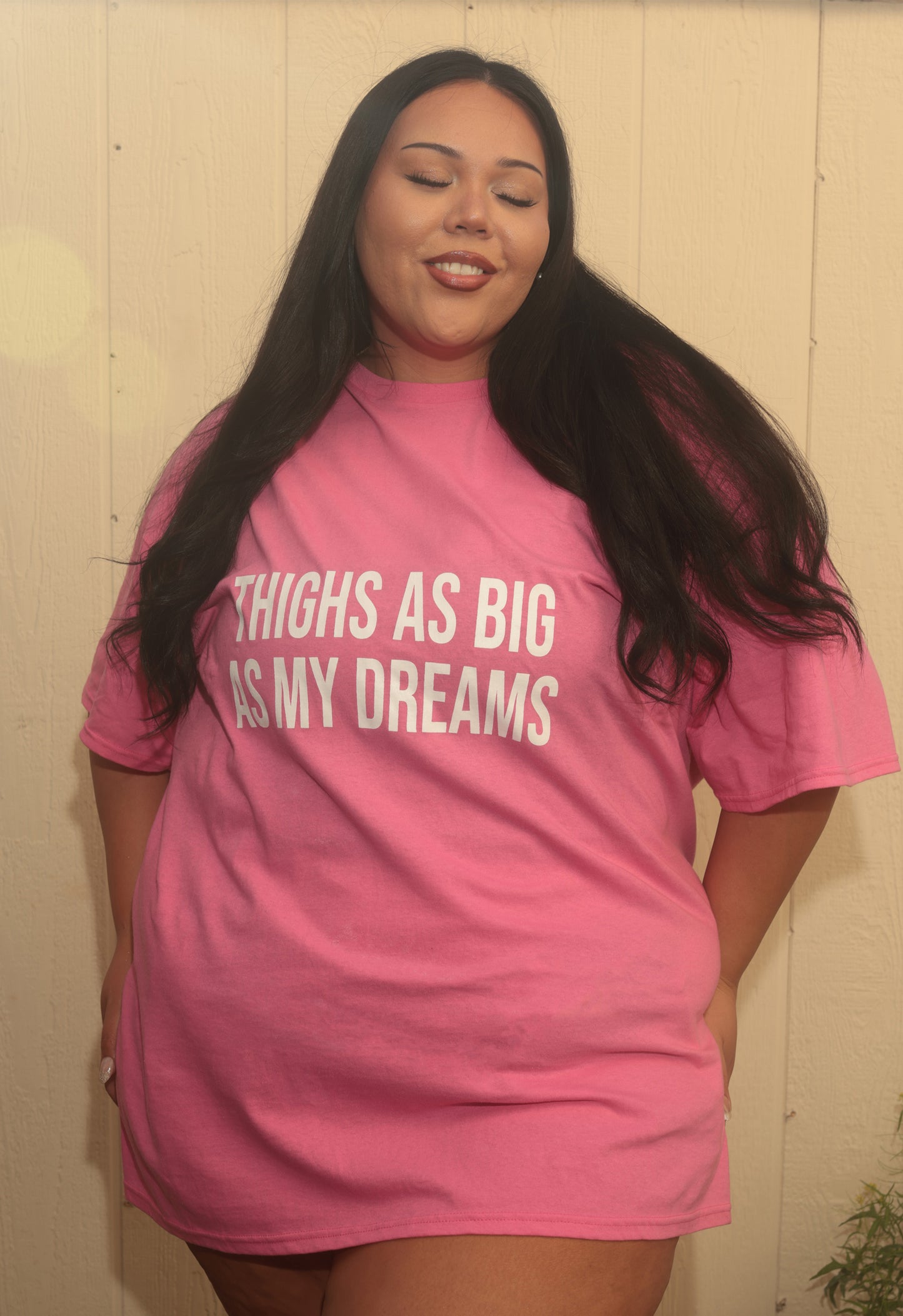 "Thighs As Big As My Dreams" T-Shirts
