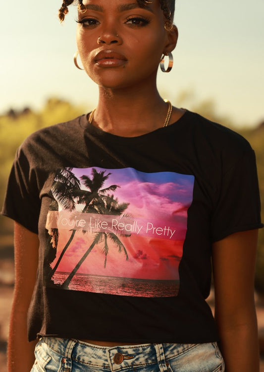 "You're Like Really Pretty" V-neck