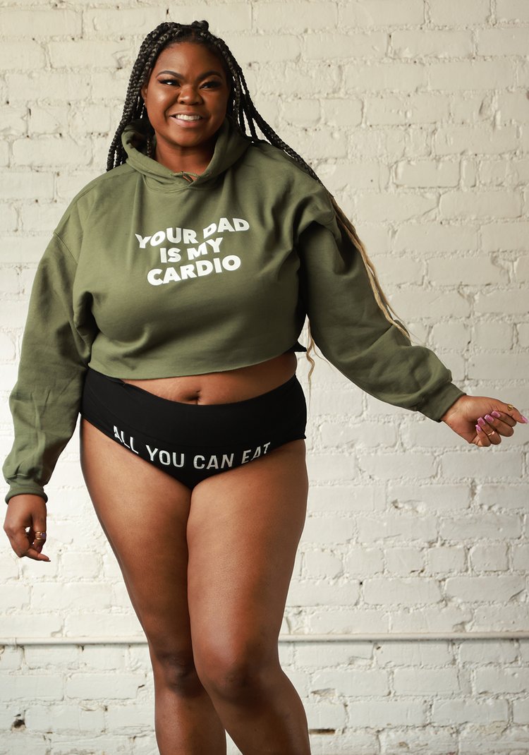 "Your Dad Is My Cardio" Tees, Sweatshirts, Tanks, Crops And Tops