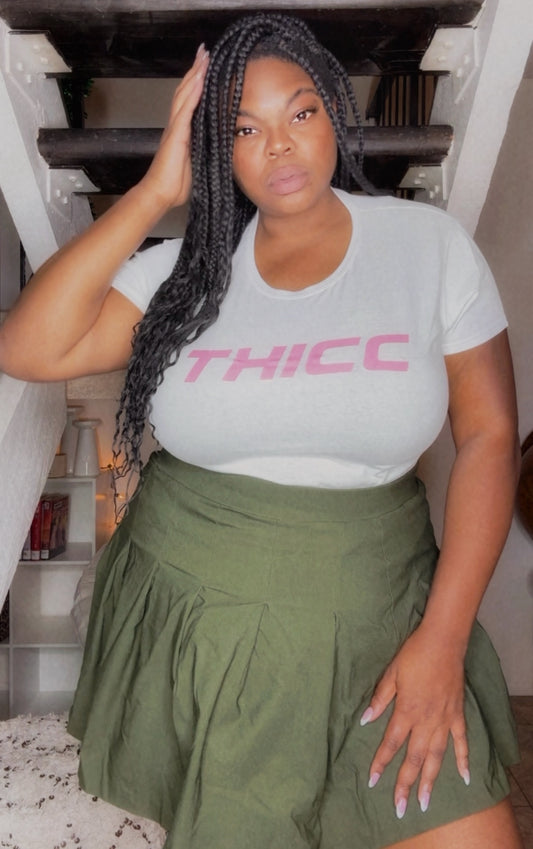 "Thicc" Tees, Tops And Sweatshirts