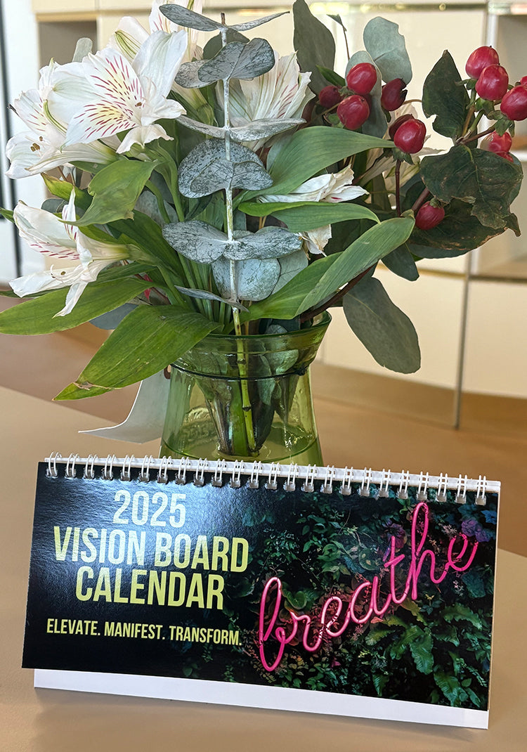 2025 Vision Board Desk Calendar