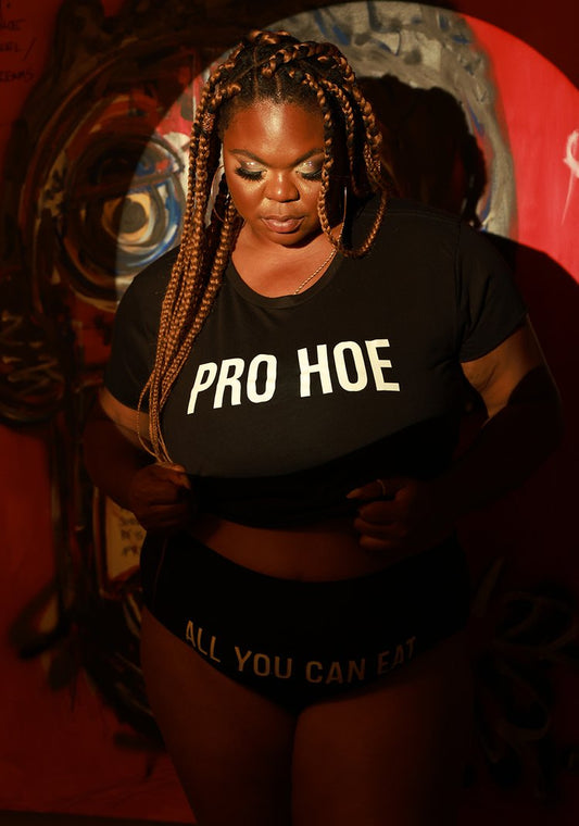 "Pro Hoe"  Crop Top