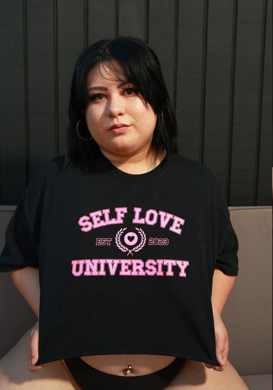 "Self Love University"  Tees, Sweatshirts, Crops And Tops