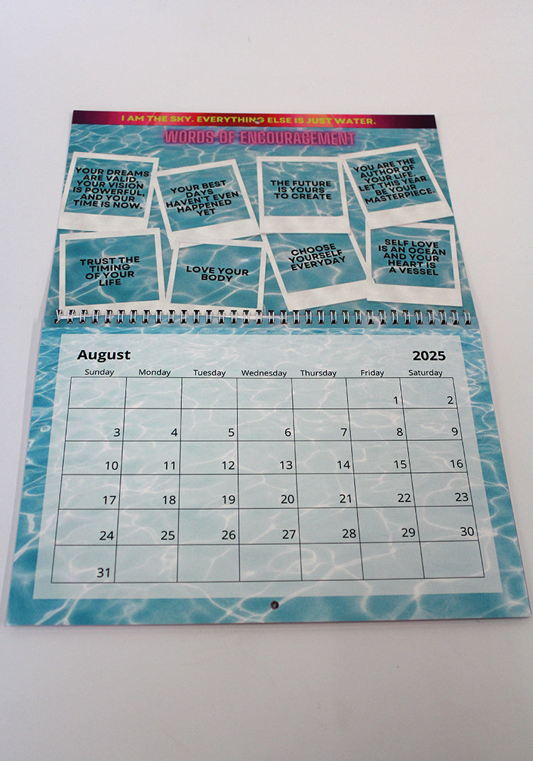 2025 Vision Board Calendar Kit