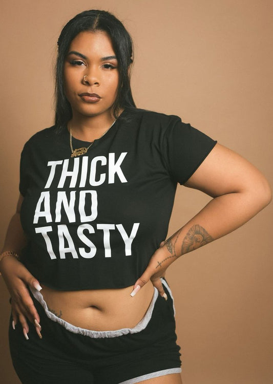 "Thick And Tasty" Tees, Sweatshirts, Crops And Tops