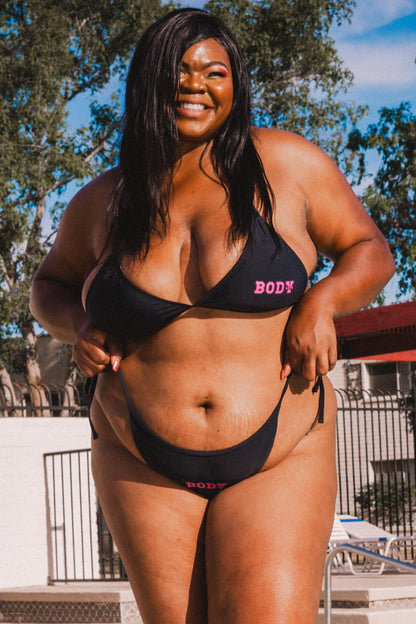 "Body Love" Black Bikini