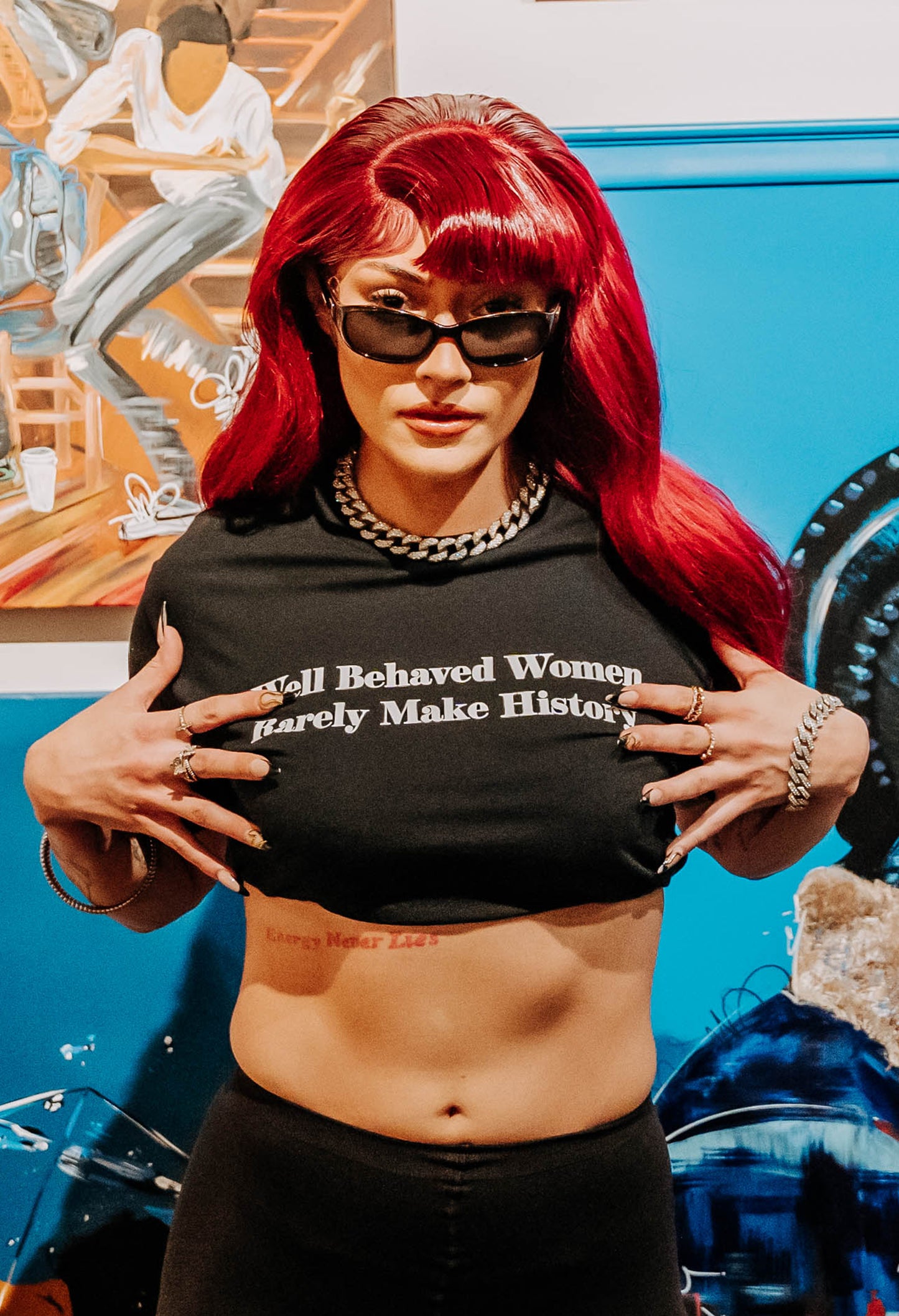 "Well Behaved Women Rarely Make History" T-Shirt